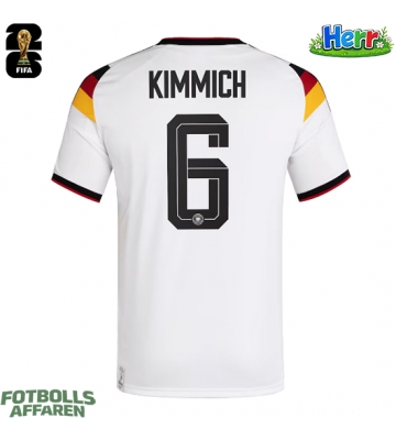 Tyskland Joshua Kimmich #6 Hemmatröja VM 2026 Kortärmad